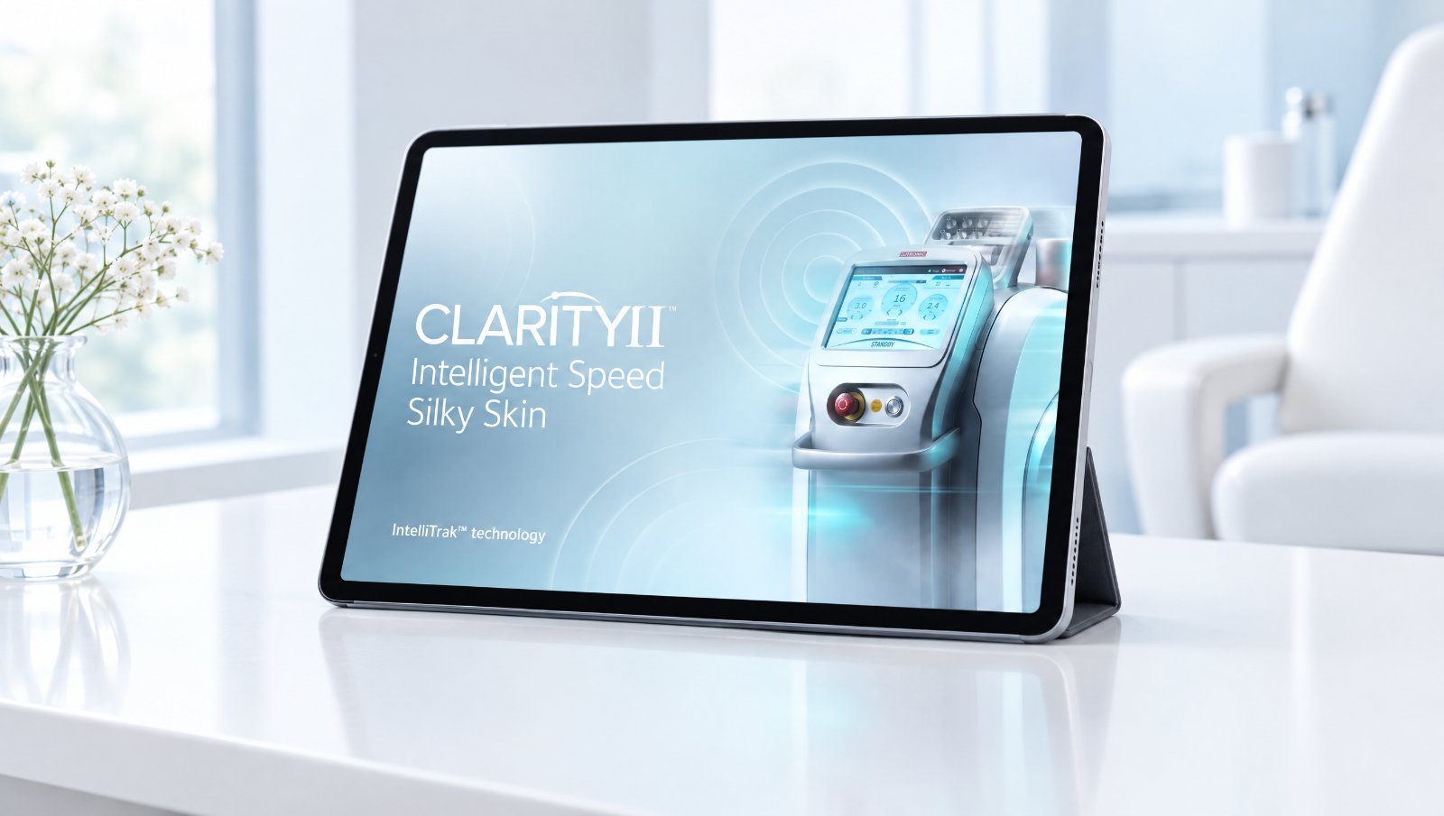 CLARITY II on tablet
